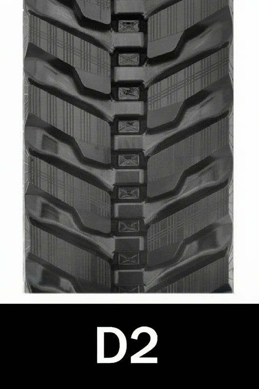 Arisun rubber track d2 tread