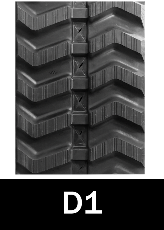 Arisun 230x72x36 rubber track d1 tread