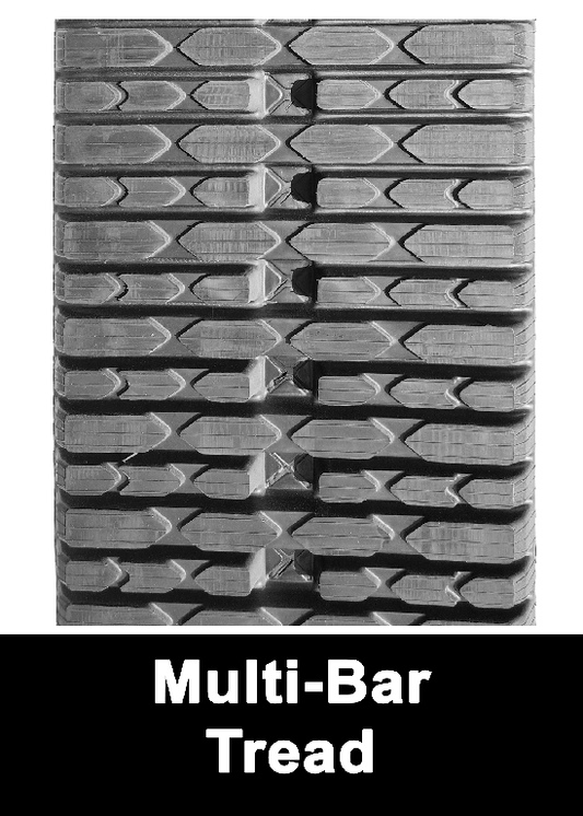 B450x86x55 MULTI BAR RUBBER TRACK