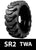 UltraArmor by Westlake 33x12-20/7.5 8on8 SR2 Tread Solid Tire and Wheel Assembly (TWA) Right Side Install