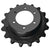 UltraDrive UltraTrack Sprocket 17 Teeth 6 Bolt Holes Bell Shape