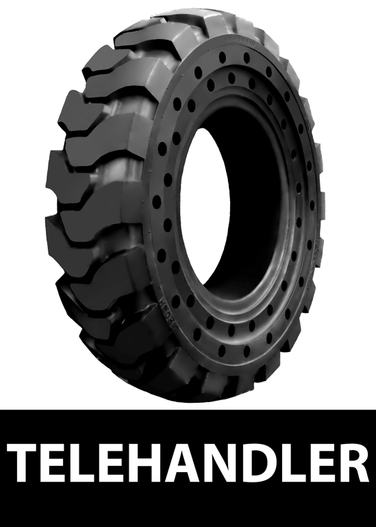 Ultra Armor 1300X24/8.5 LT Solid SN R4 W/APER (1032) TWA Telehandler Solid Tire rubber tracks