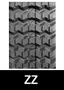 B400x86x53 Z Pattern Conv Rubber