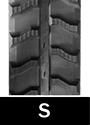 180x72x44 S-Lug Conv Rubber Track