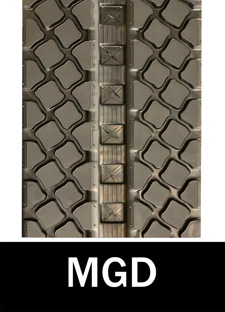 B450x86x55 VRT MGD Tread Rubber Track