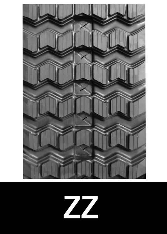 B400x86x53 Z Pattern Conv Rubber