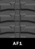 Vortex 230x72x44 rubber track