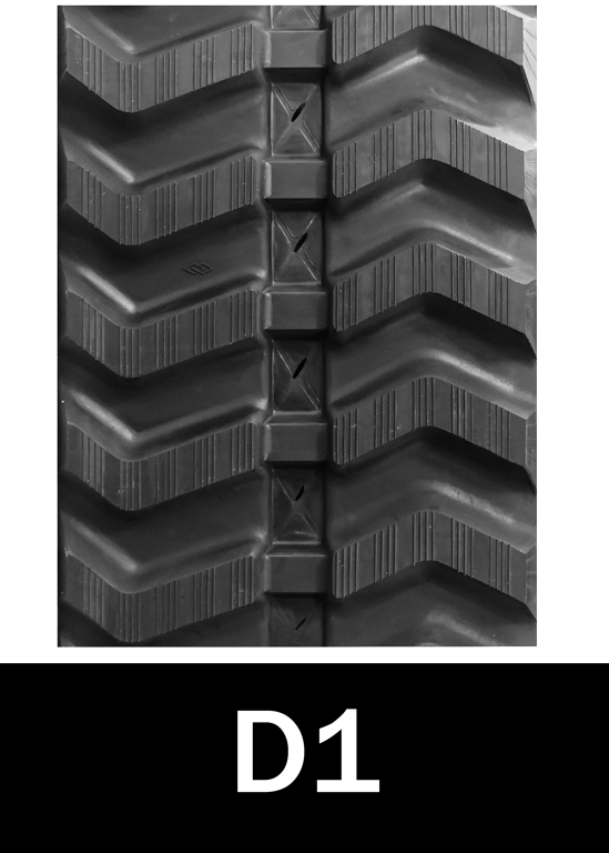 Arisun 230x72x36 rubber track d1 tread