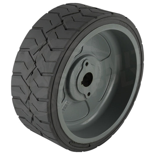 12x4.5 Flat Proof Tire and Rim Assembly rubber tracks