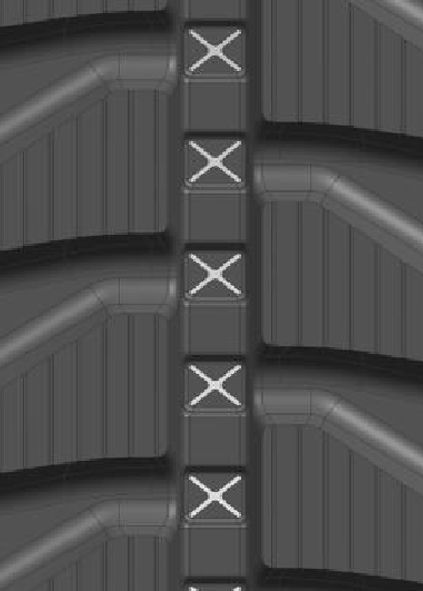 UltraTrack X Series 230x48x70 Staggered Directional Tread Rubber Track
