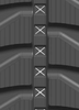 UltraTrack X Series 230x48x70 Staggered Directional Tread Rubber Track