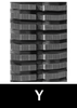 Arisun 500x90x82 rubber track