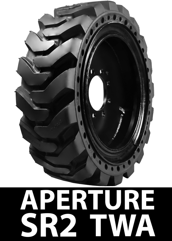 Westlake solid skid steer tire puncture proof
