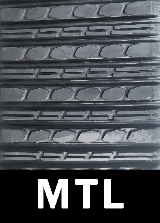 UltraTrack HDX Series 10" 250x88x28 MTL/ASV NMC Tread Rubber Track