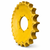 Track Sprocket - 25 Teeth, New, Case, R57281, John Deere, R57281