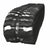 UltraTrack Pro Series 13"320x100x40 Slanted T Tread Rubber Track