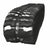 UltraTrack Pro Series 320X100X52 Slanted T Tread Rubber Track