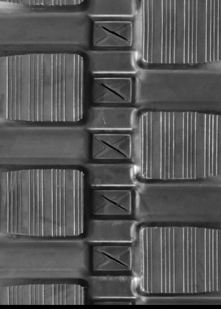 UltraTrack X Series 320x86x56 Block Tread Rubber Track